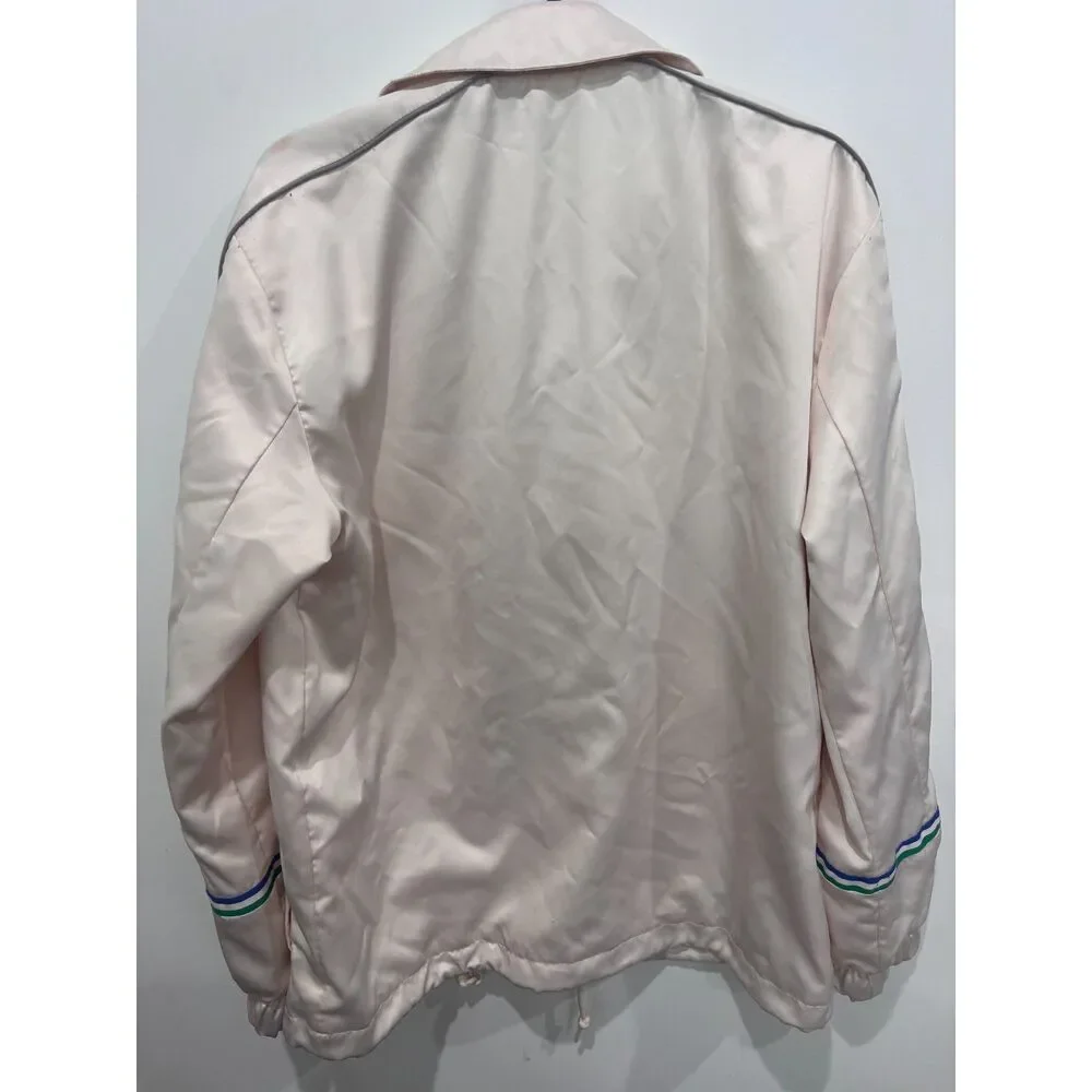 Puma x Big Sean Satin Coach Jacket Whisper White Medium Streetwear